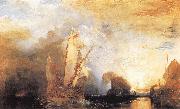 J.M.W. Turner Ulysses Deriding Polyphemus painting